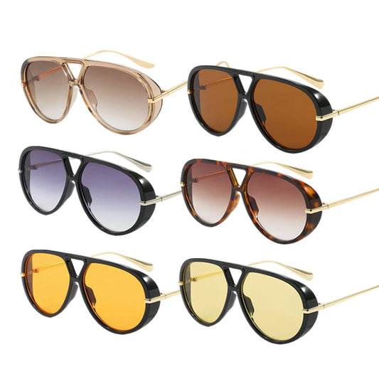 ✨Lastday 70%OFF- Unique Frame Sunglasses – Chic Tinted Women’s Summer Eyewear! 👓