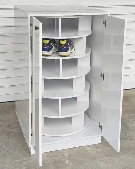 💪High-end quality🎁Clearance sale Large capacity rotating shoe rack