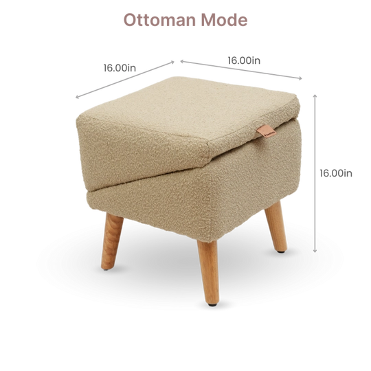 🐶2-in-1 Convertible Wooden Home Step Stool Dog Ramp Stairs