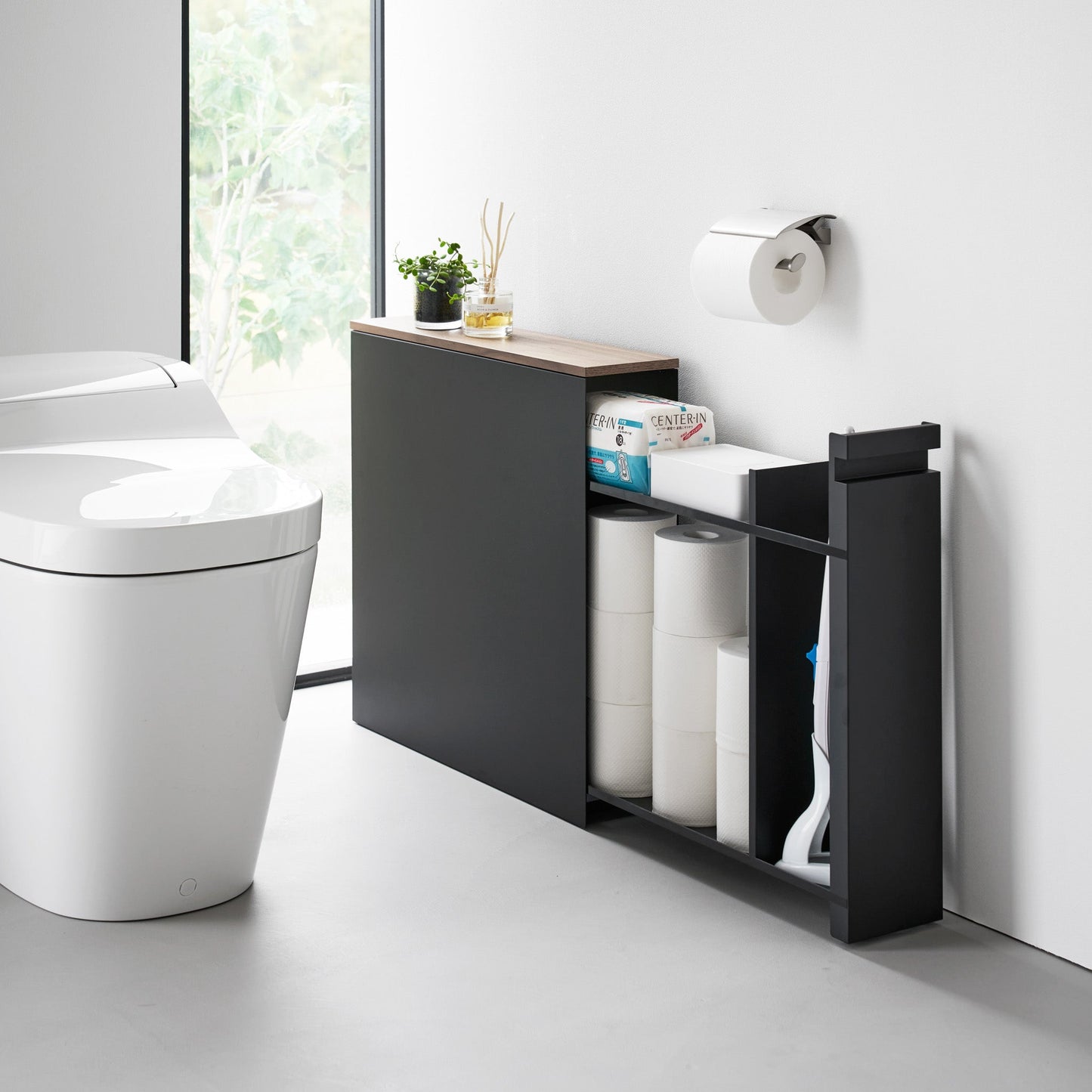 Clearance Sale: 50%OFFSliding Wood-Top Storage Rack