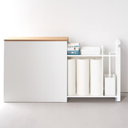 Clearance Sale: 50%OFFSliding Wood-Top Storage Rack